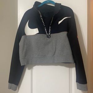 Nike cropped sweatshirt